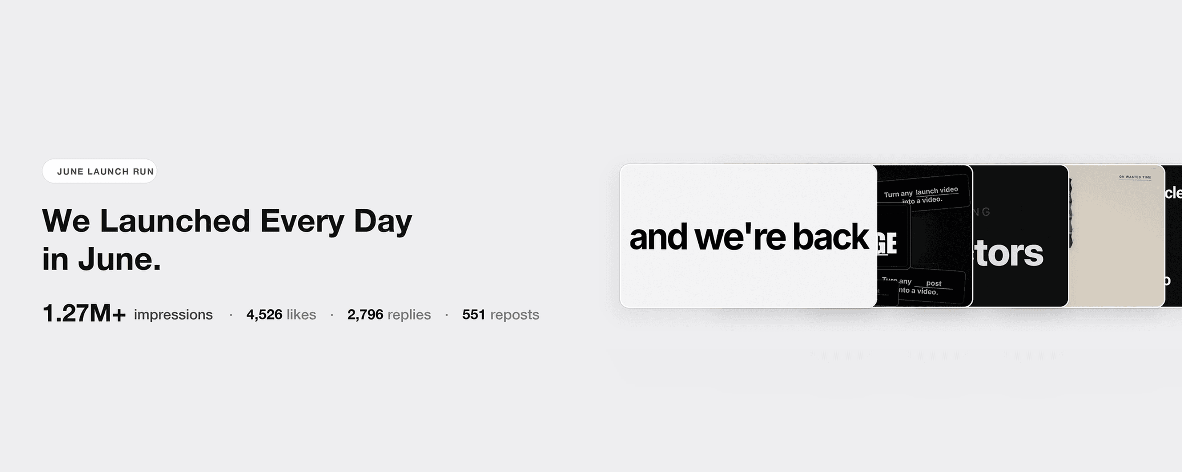 We Launched 15 Times in 30 Days. Here's How We Did It.