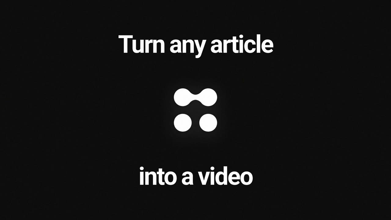 Article to Video Demo thumbnail